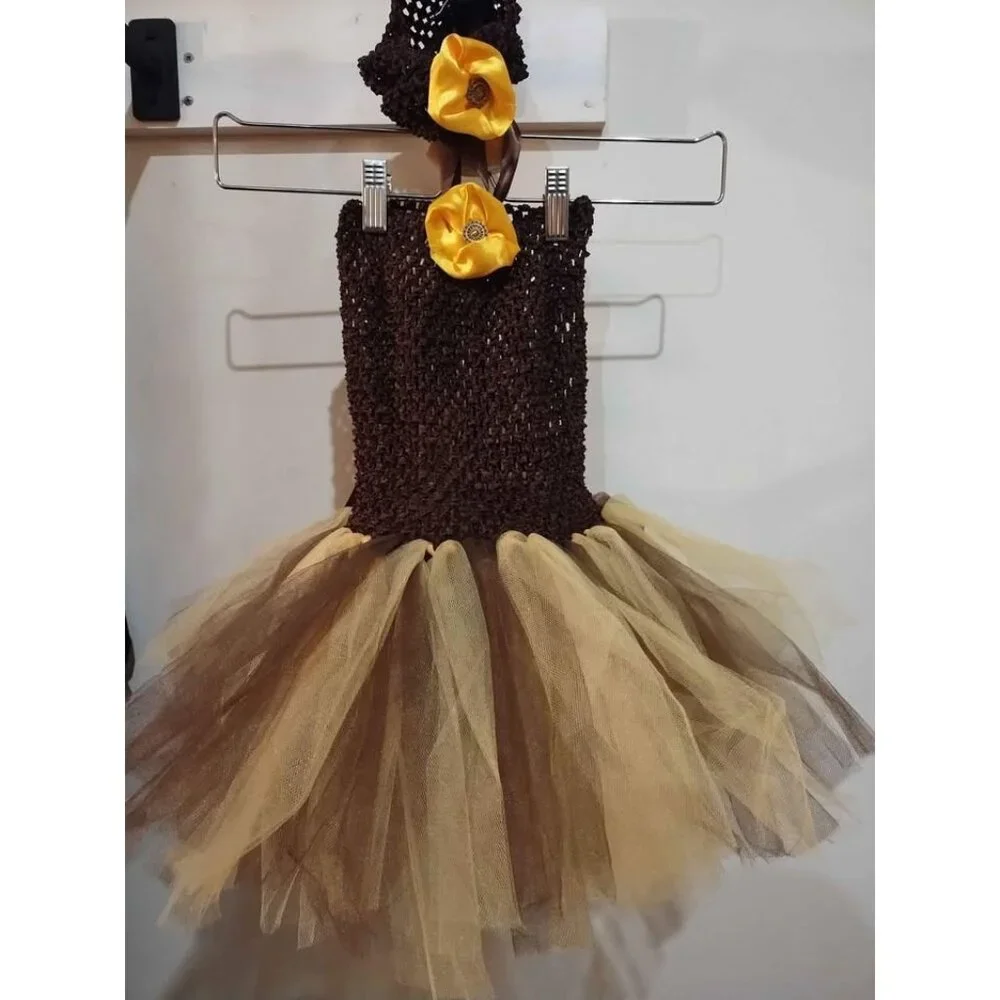 Sunflower faerie outfit,‎ SZ 2-6, all styles available